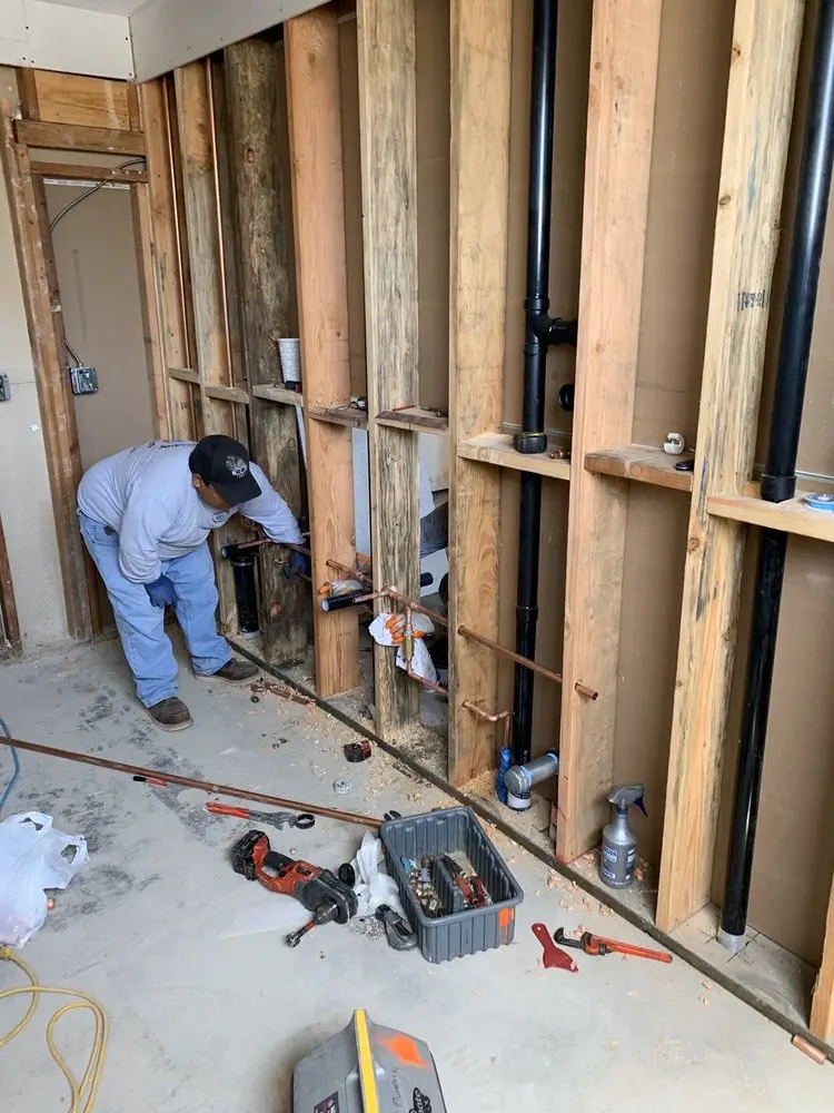 Commercial rough-in plumbing for Commercial Plumbing in Lake of the Pines